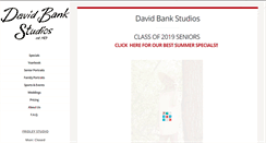 Desktop Screenshot of davidbankstudios.com